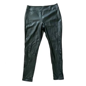 Mudd High-Rise Ponte Legging - Faux Leather - XL